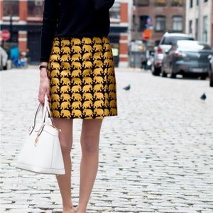 Jcrew Elephant Skirt